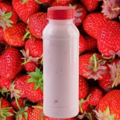 Йогурт питний "Полуниця", пляшка 330мл