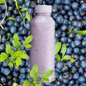 Йогурт питний "Чорниця", пляшка 330мл